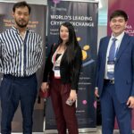 В рамках Astana Finance Day 2023 познакомились с СЕO ByBit Ben  Zhao и Вице-президент международной криптобиржи BigONE Athena Miao Yu Yan